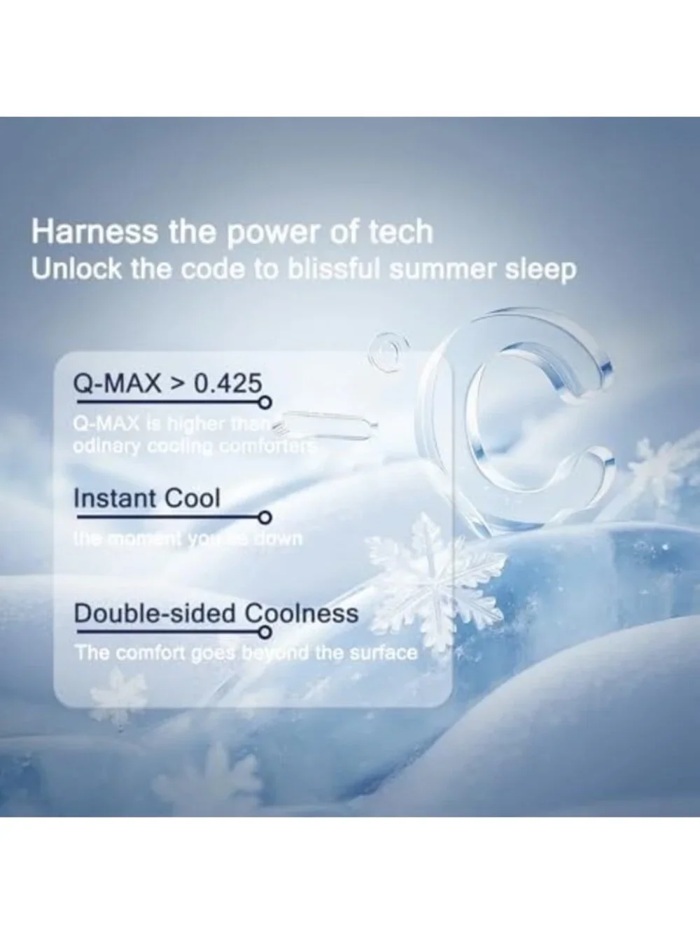 Luxury Lightweight Cooling Comforter Queen - Soft Dual-Sided, Breathable